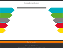 Tablet Screenshot of librosademanda.com
